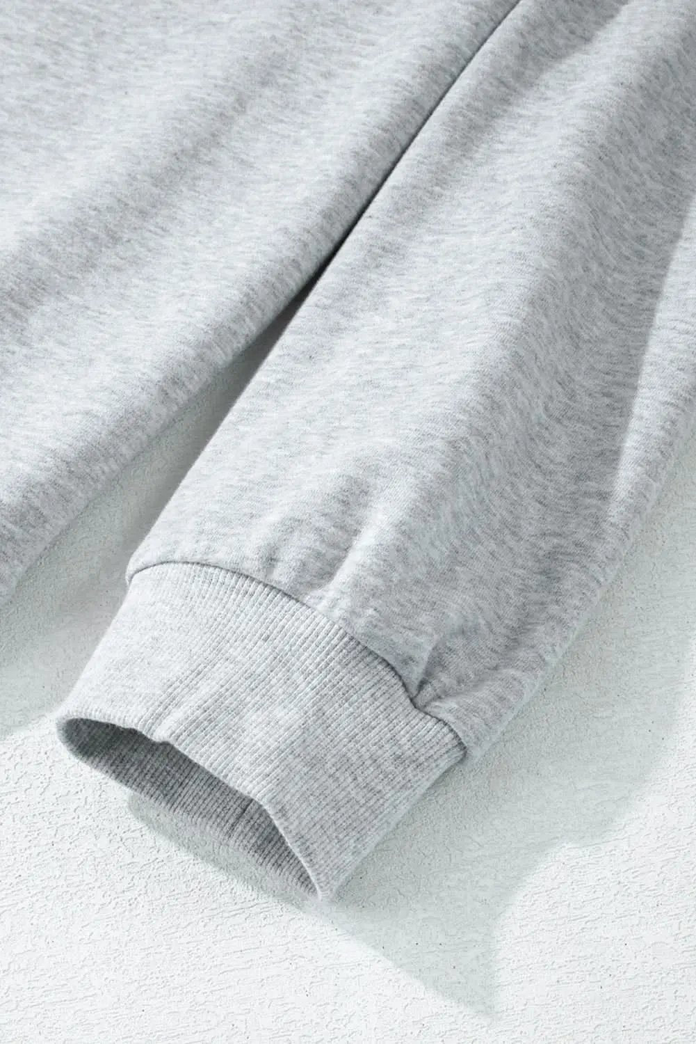 Light grey ghost print sweatshirt - Love Salve